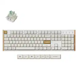 Keychron - K10 HE Wireless Magnetic Switch Custom Keyboard - White