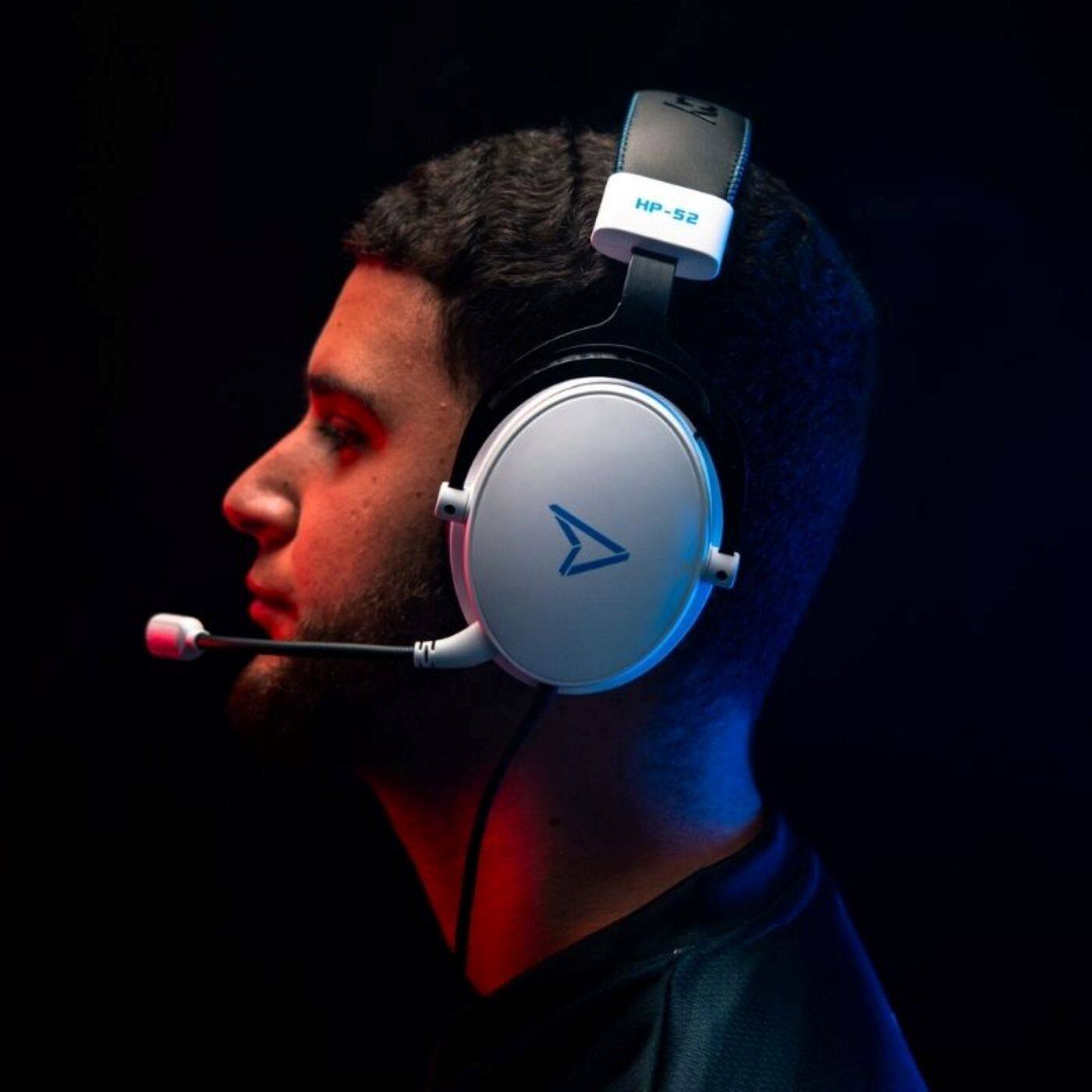 Back. Lexip - STEELPLAY - WIRED 3D HEADSET - HP52 - WHITE (MULTI) - White.