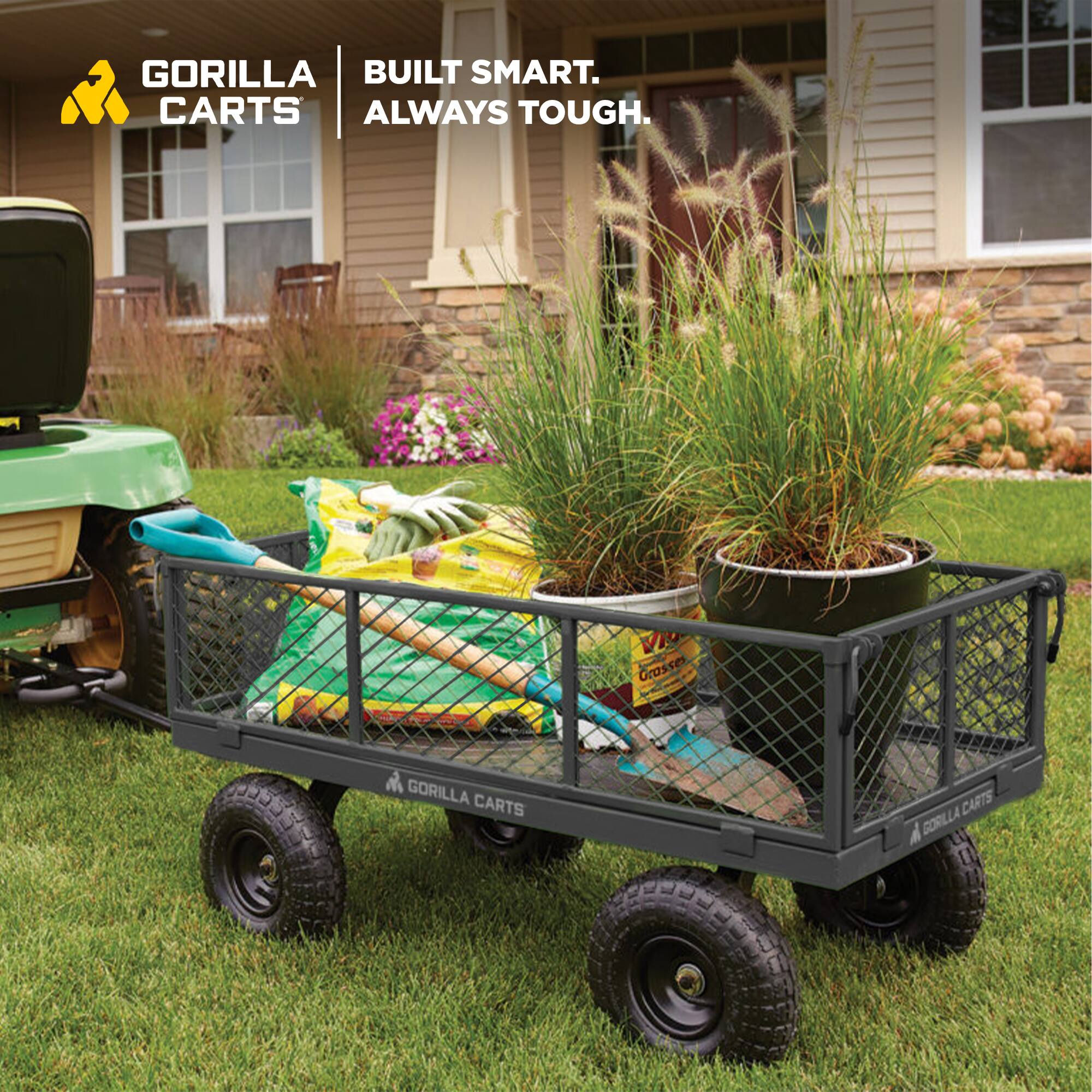 GORILLA CARTS  
BUILT SMART. ALWAYS TOUGH.