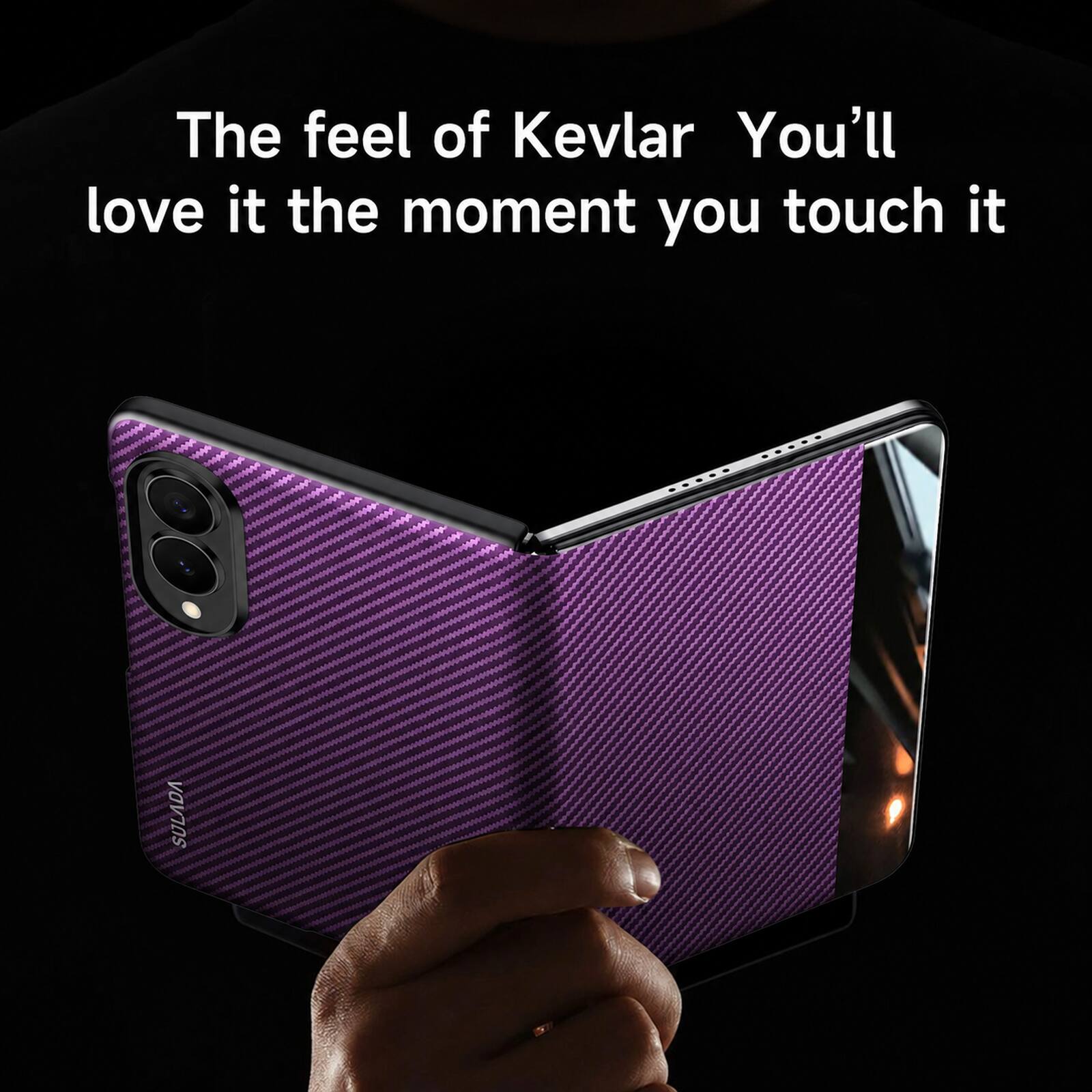 The feel of Kevlar You'll love it the moment you touch it
