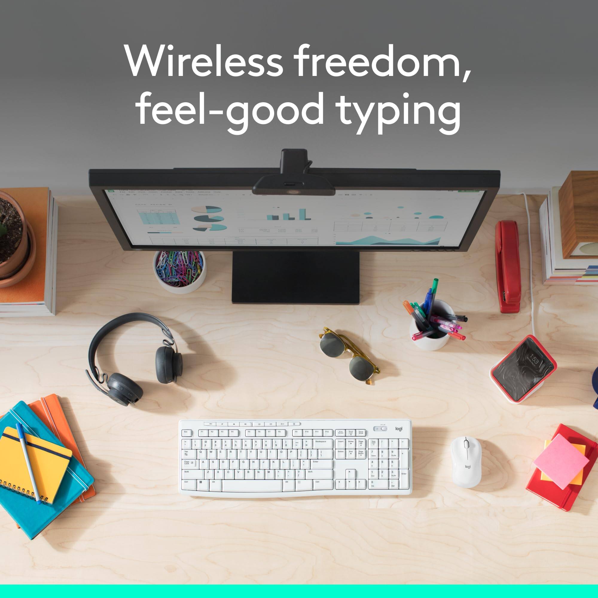 Wireless freedom, feel-good typing
