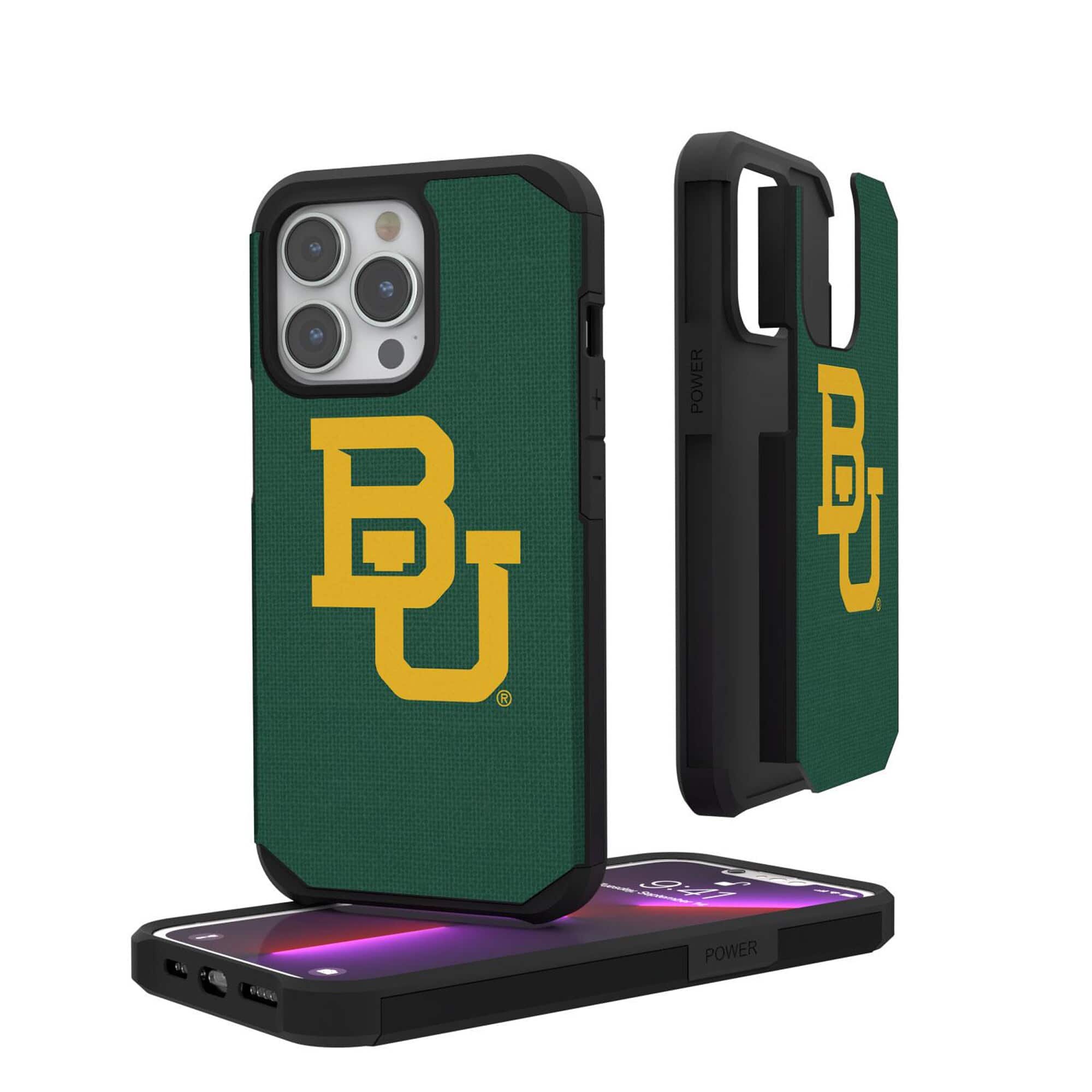 Keyscaper - NCAA - Baylor Bears iPhone Rugged Case - 14 Plus - Black price history on PriceWatchPro