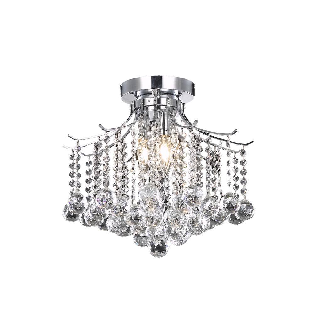 Living District - Amelia Collection Flush Mount D16in H12in Lt:3 Finish - Chrome price history on PriceWatchPro