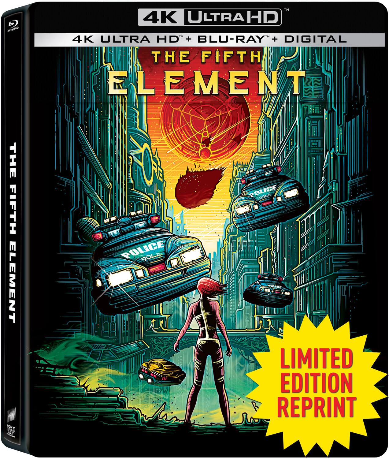 Alt View 1. The Fifth Element (Steelbook)   - 4K Blu-Ray.