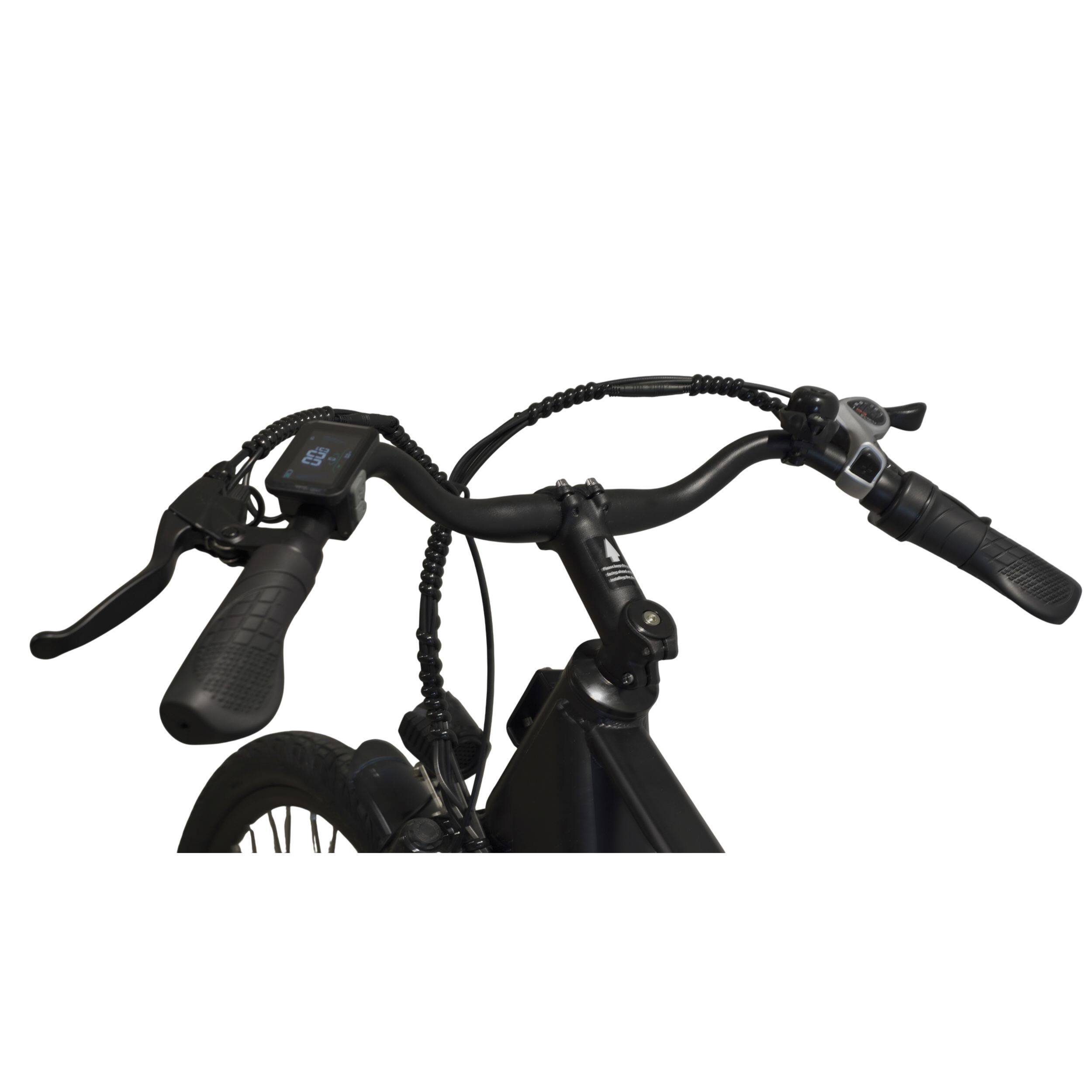 Left. GoPowerBike - GoPowerBike GoScout Folding Electric Bike 20mph Max Speed & 500W Motor | Gray - Gray.