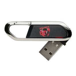 Keyscaper - Marvel Badge USB 64GB Clip Style Flash Drive - Red Hulk