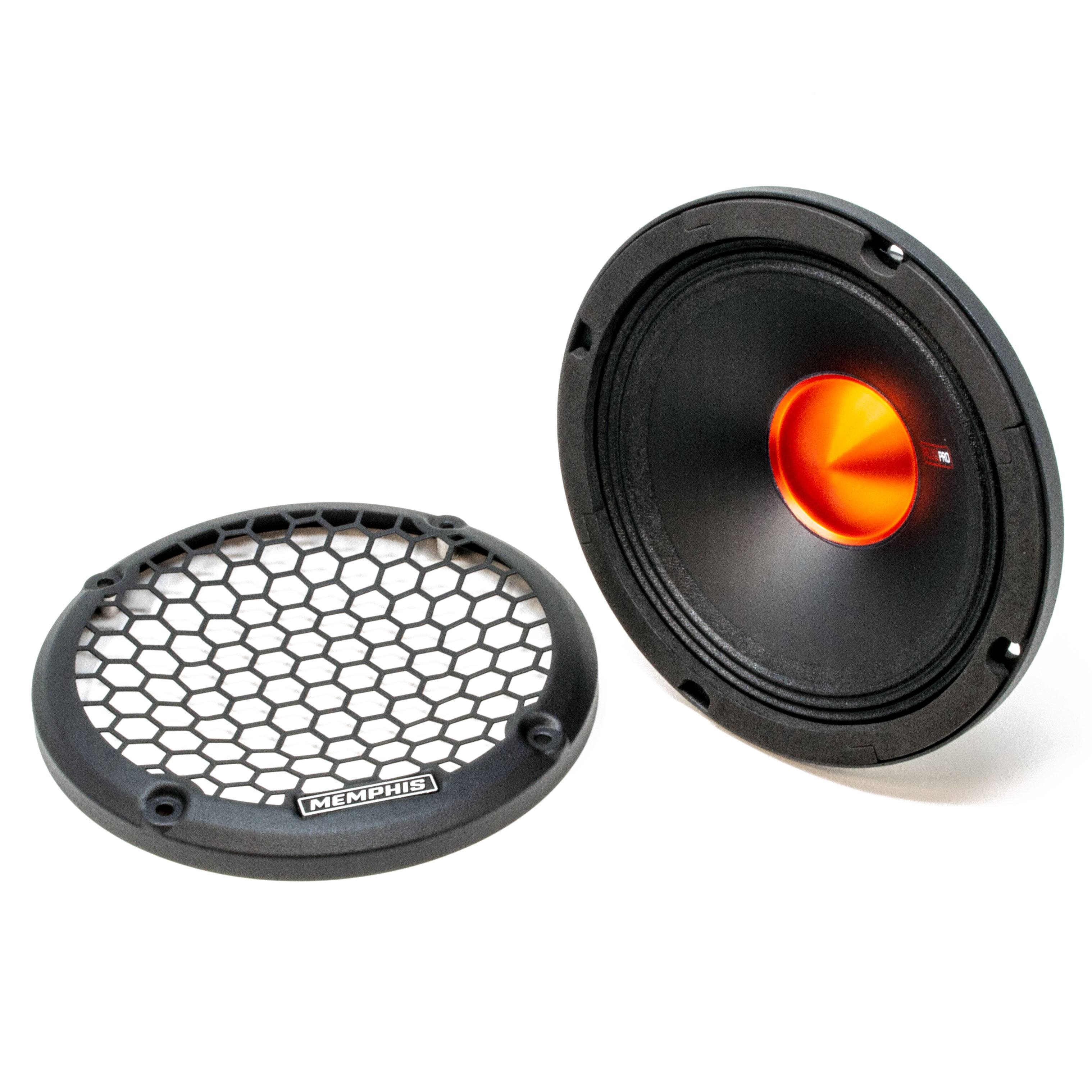 Alt View 1. Memphis Car Audio - Memphis Audio MJP6C 6.5" MOJO Pro Component Speakers - Pair - Black/Gray.