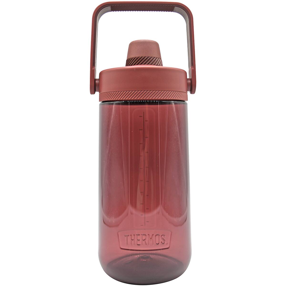 Alt View 1. Thermos - Thermos 40 oz. Alta Hard Plastic Hydration Bottle w/ Spout - Rosewood Red - Red.