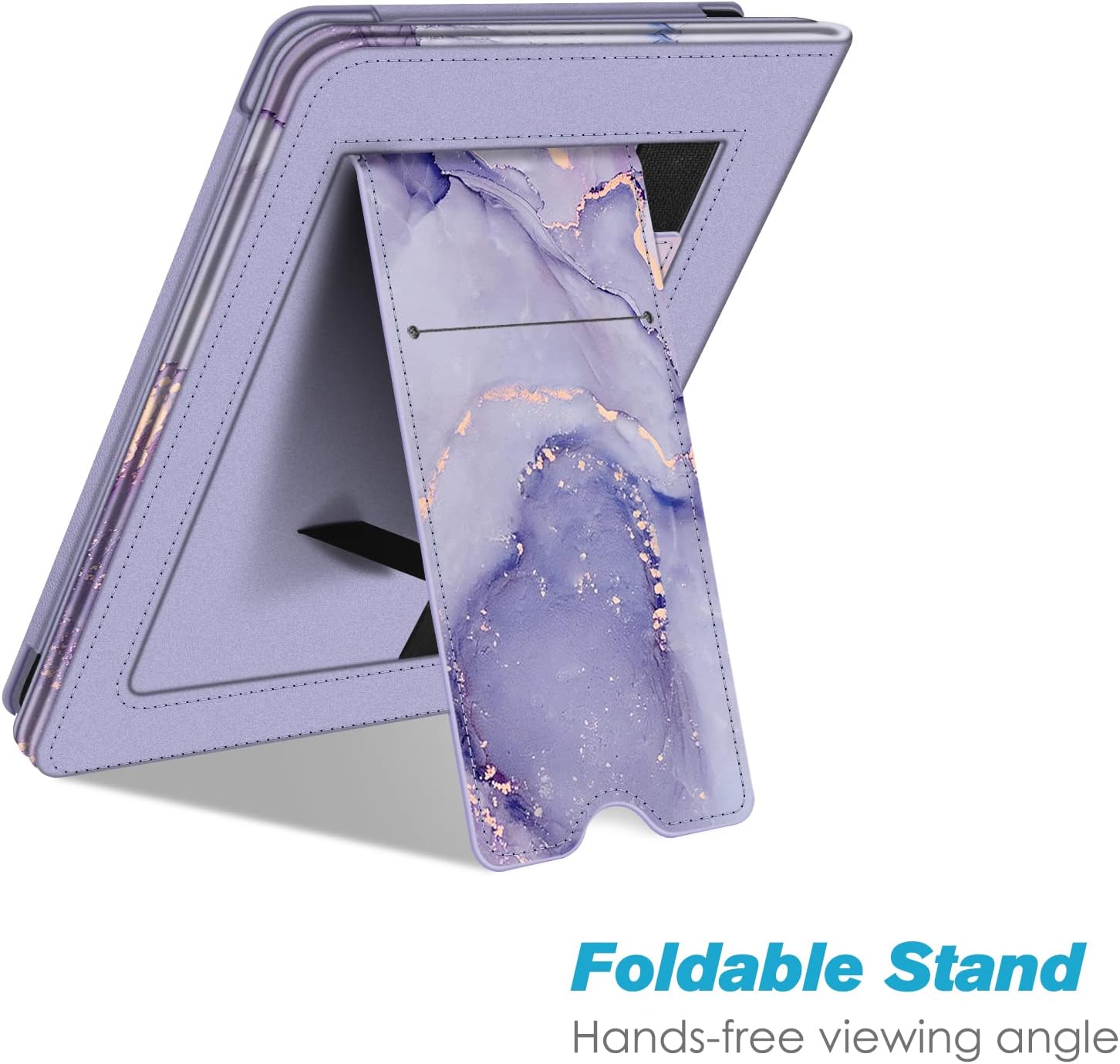 Foldable Stand  
Hands-free viewing angle