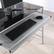 Alt View Zoom 12. OSP Home Furnishings - Zephyr Computer Desk - Black/Silver.