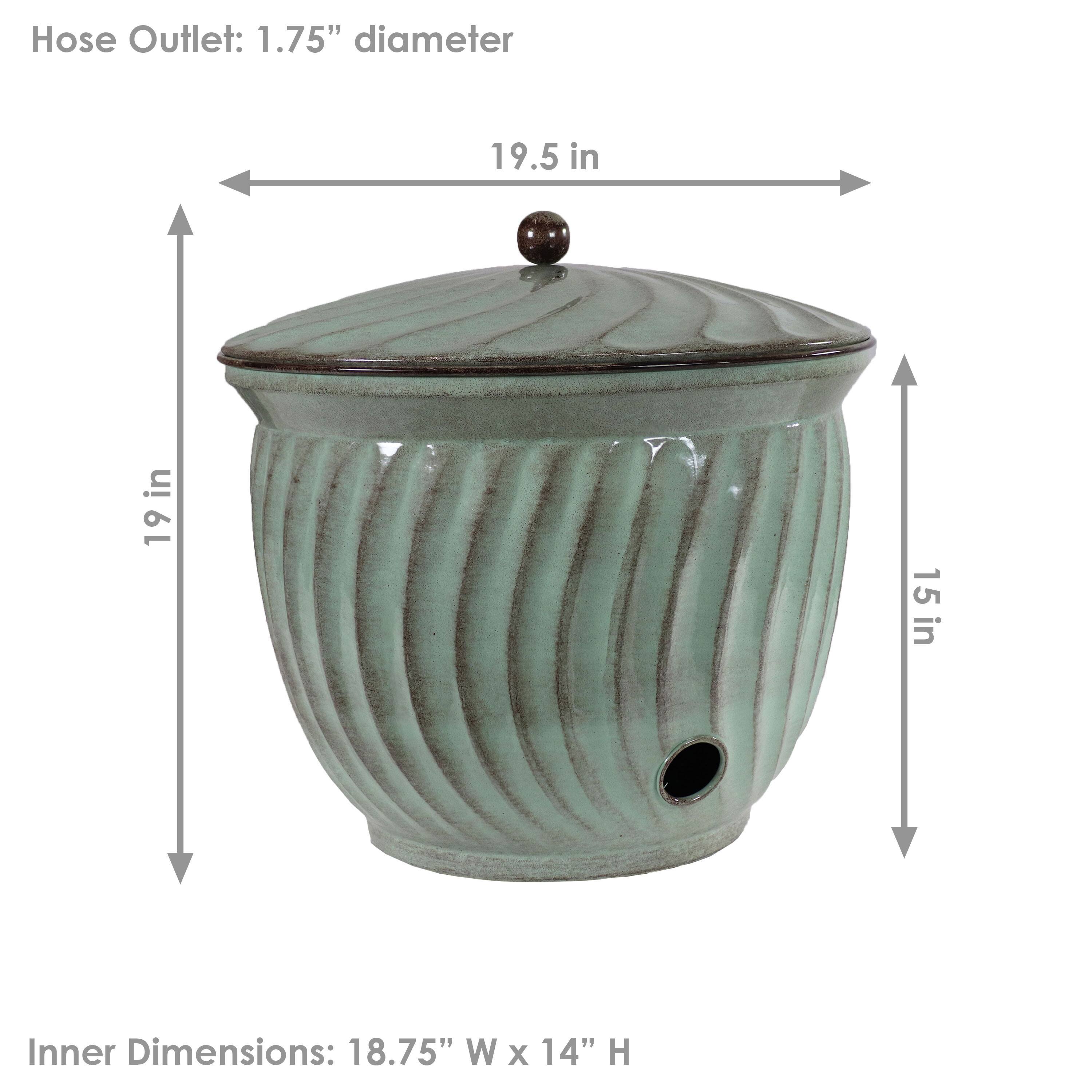 Hose Outlet: 1.75" diameter

19.5 in

19 in

15 in

Inner Dimensions: 18.75" W x 14" H