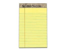TOPS - Second Nature Notepads, 5" x 8", Narrow, 50 Sheets/Pad, 12 Pads/Pack - Canary