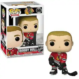 Funko - Chicago Blackhawks NHL POP Vinyl Figure | Bobby Hull - Red