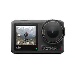 DJI - Osmo Action 4 Camera Standard Combo - Black