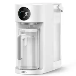 DREO - Countertop Water Filter 115 With 7-in-1 Reverse Osmosis Filtration System, Autofill Pitcher & Self-Cleaning - White