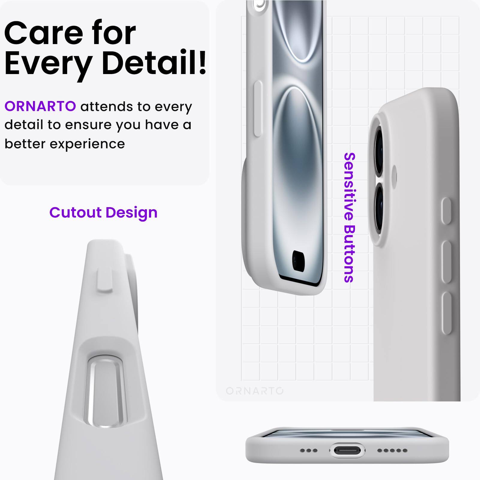 Care for Every Detail!

ORNARTO attends to every detail to ensure you have a better experience

Cutout Design

Sensitive Buttons