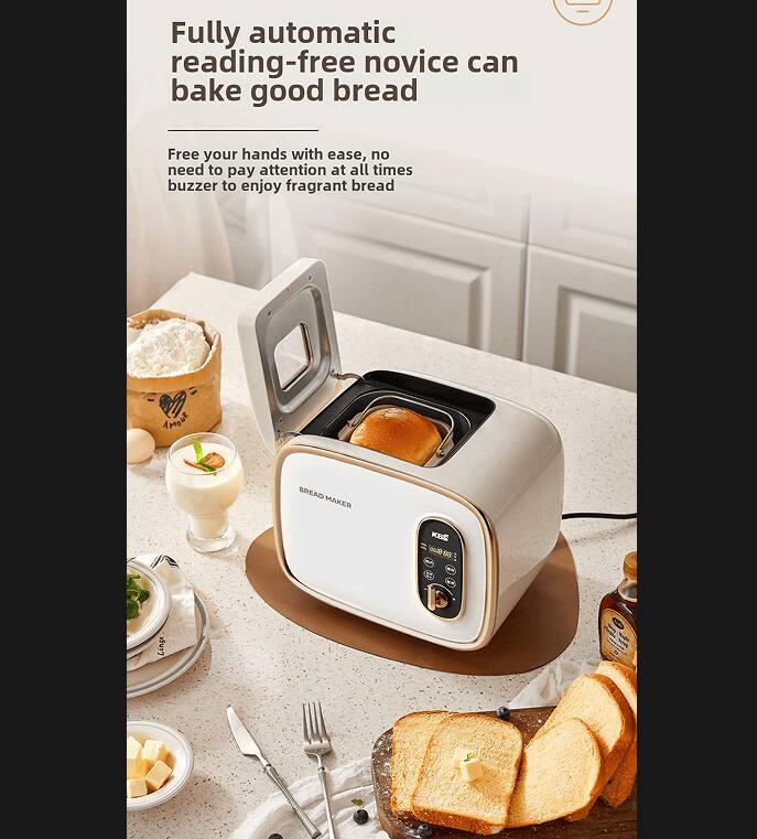 Fully automatic reading-free novice can bake good bread

Free your hands with ease, no need to pay attention at all times buzzer to enjoy fragrant bread