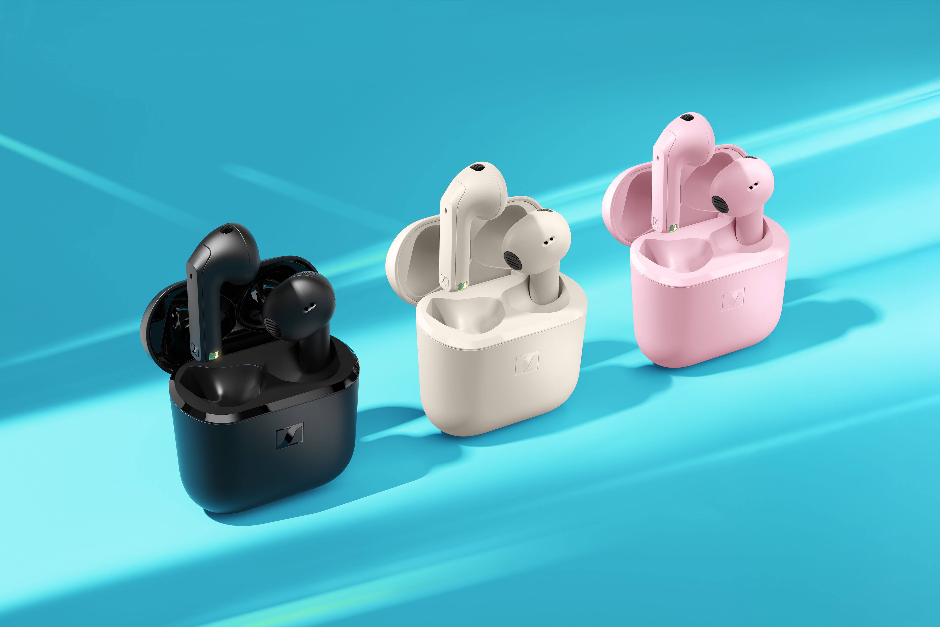 Alt View 4. Sennheiser - Sennheiser ACCENTUM Open Wireless Earbuds - In Ear Buds with Open Design, Dynamic Sound and Bluetooth 5.3 - Blush Pink.