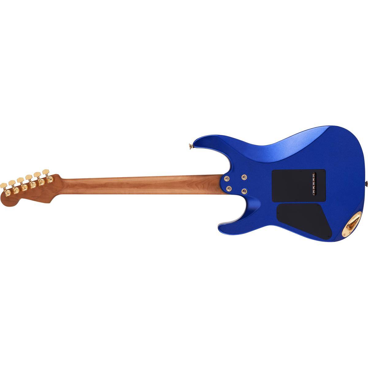 Alt View 2. Charvel - Charvel Pro-Mod DK24 HSH 2PT CM Electric Guitar, Caramelized Maple Fingerboard, Mystic Blue.