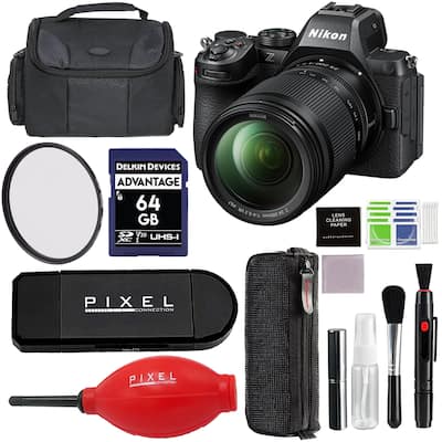 Bundle Nikon Z5 II Mirrorless Camera with 24 200mm f/4 6.3 Lens Bundle Nikon Z5 II Mirrorless Camera with 24 200mm f/4 6.3 Lens