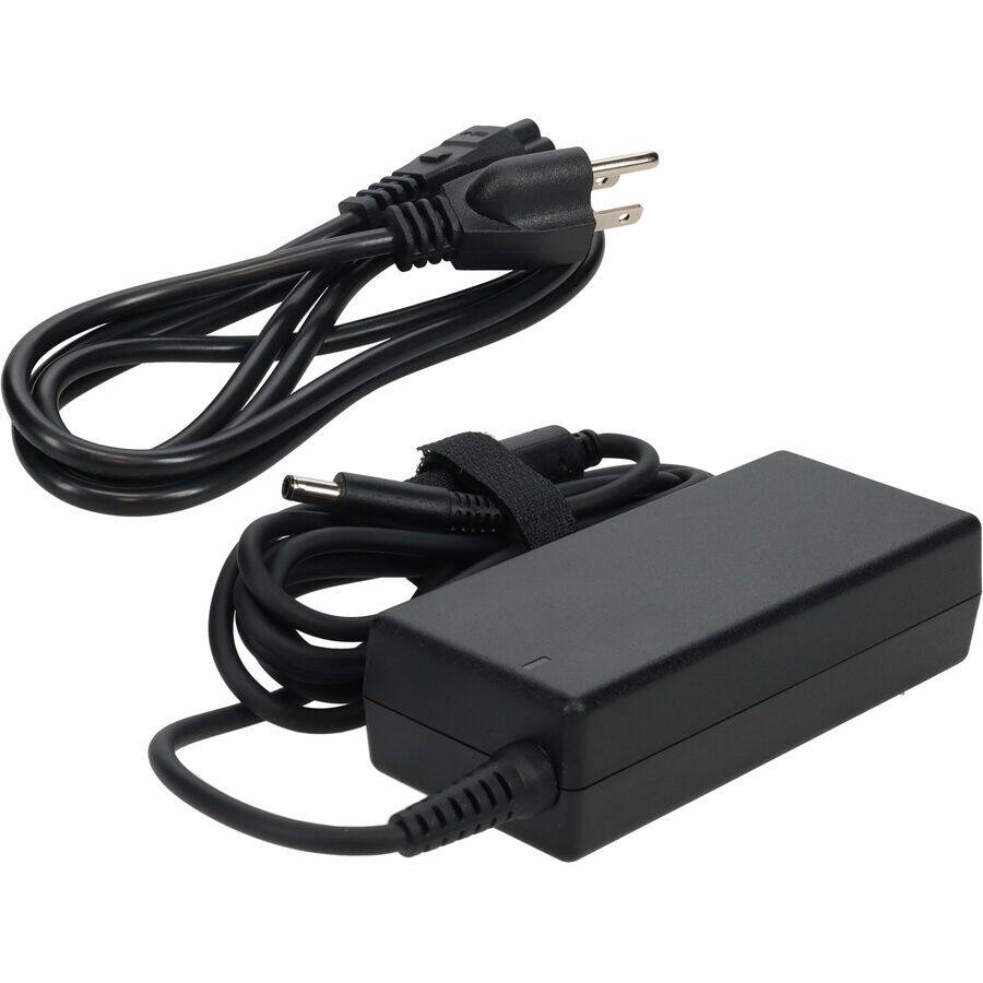 Alt View 1. AddOn - AddOn Dell D0KFY Compatible 45W 19.5V at 2.31A Black 7.4 mm x 5.0 mm Laptop Power Adapter and Cable - 45 W - 19.5 V DC - Black.