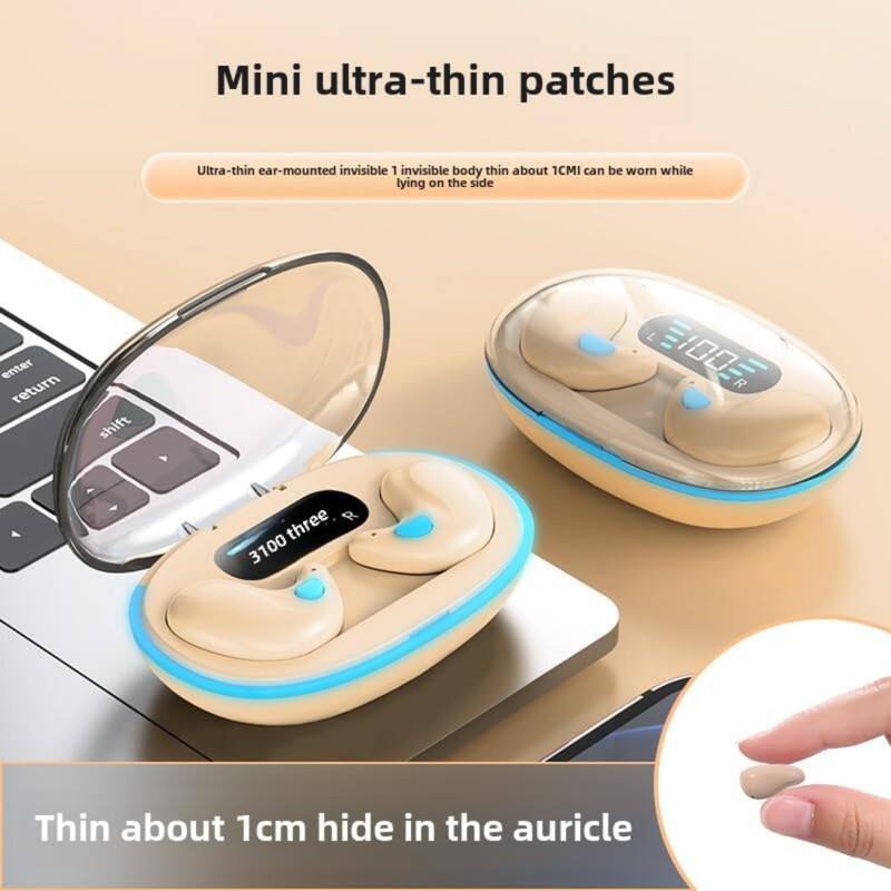 Mini ultra-thin patches

Ultra-thin ear-mounted invisible 1 invisible body thin about 1cm can be worn while lying on the side

Thin about 1cm hide in the auricle