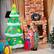 Alt View 5. Costway - 6 FT Inflatable Christmas Tree w/ Gift Boxes LED Bulbs Blow Up Yard Decoration - Multicolor.