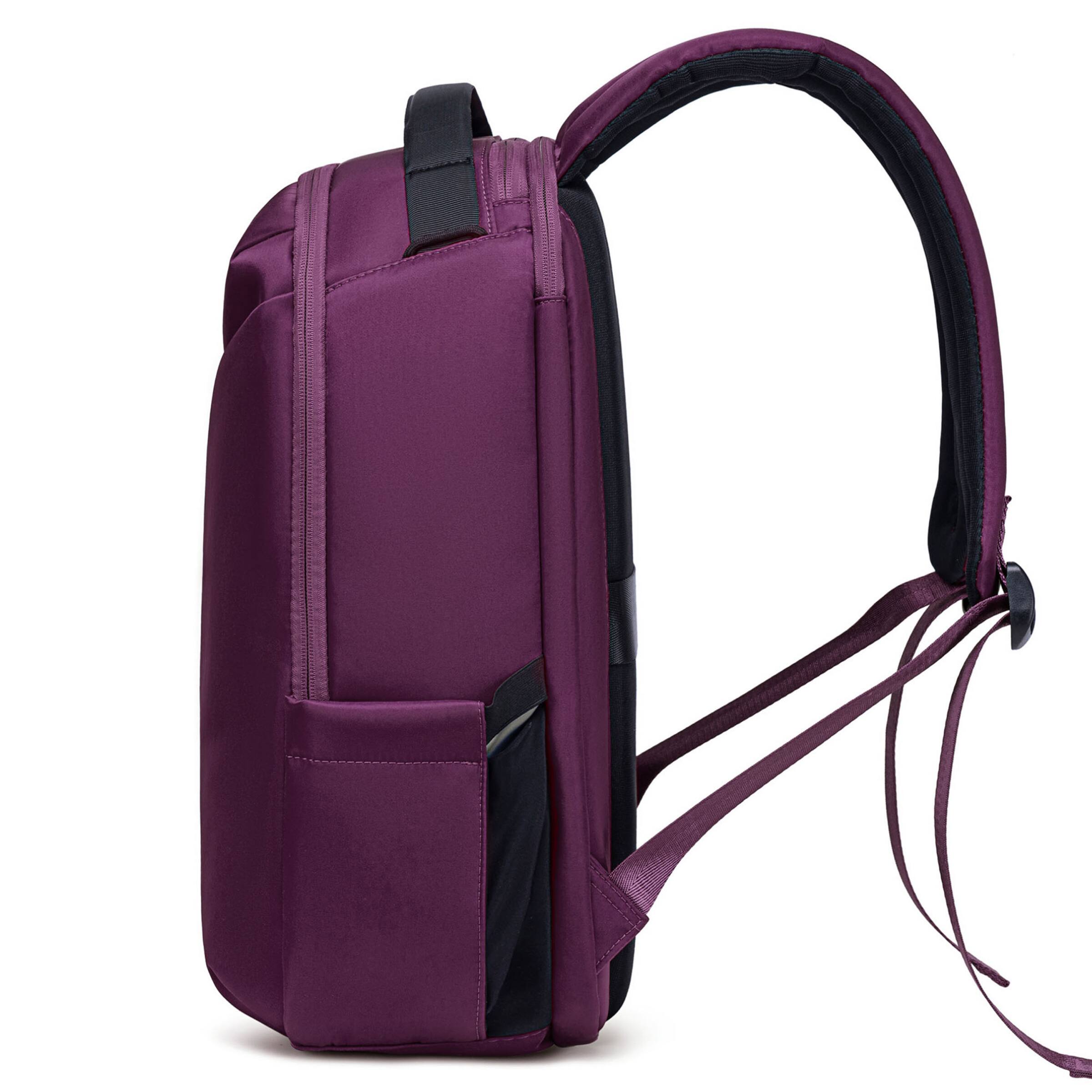 Alt View 5. Lux & Nyx - Lux & Nyx - Origami 16" Laptop Backpack - Wine - Wine.