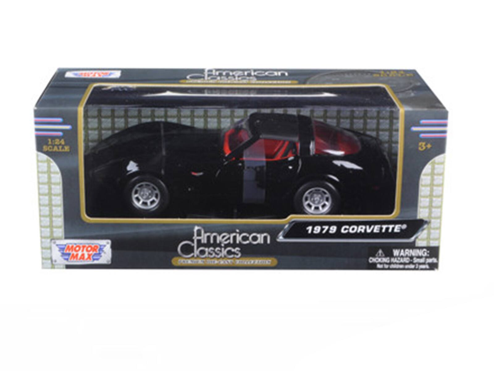 American Classics 1:24 SCALE 3+ MOTOR MAX American Classics SOA TECAR TAIC 1979 CORVETTE WARNING: CHOKING HAZARD