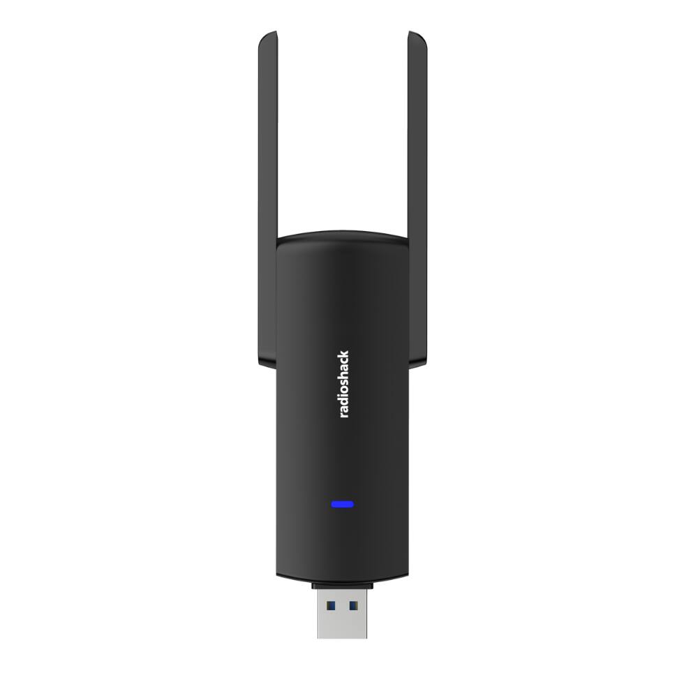 RadioShack - 650 Mbps Wi-Fi Adapter - Black