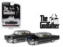 Greenlight - 1955 Cadillac Fleetwood Series 60 "The Godfather" (1972) Movie "Hollywood Series" Release 14 1/64 - Black
