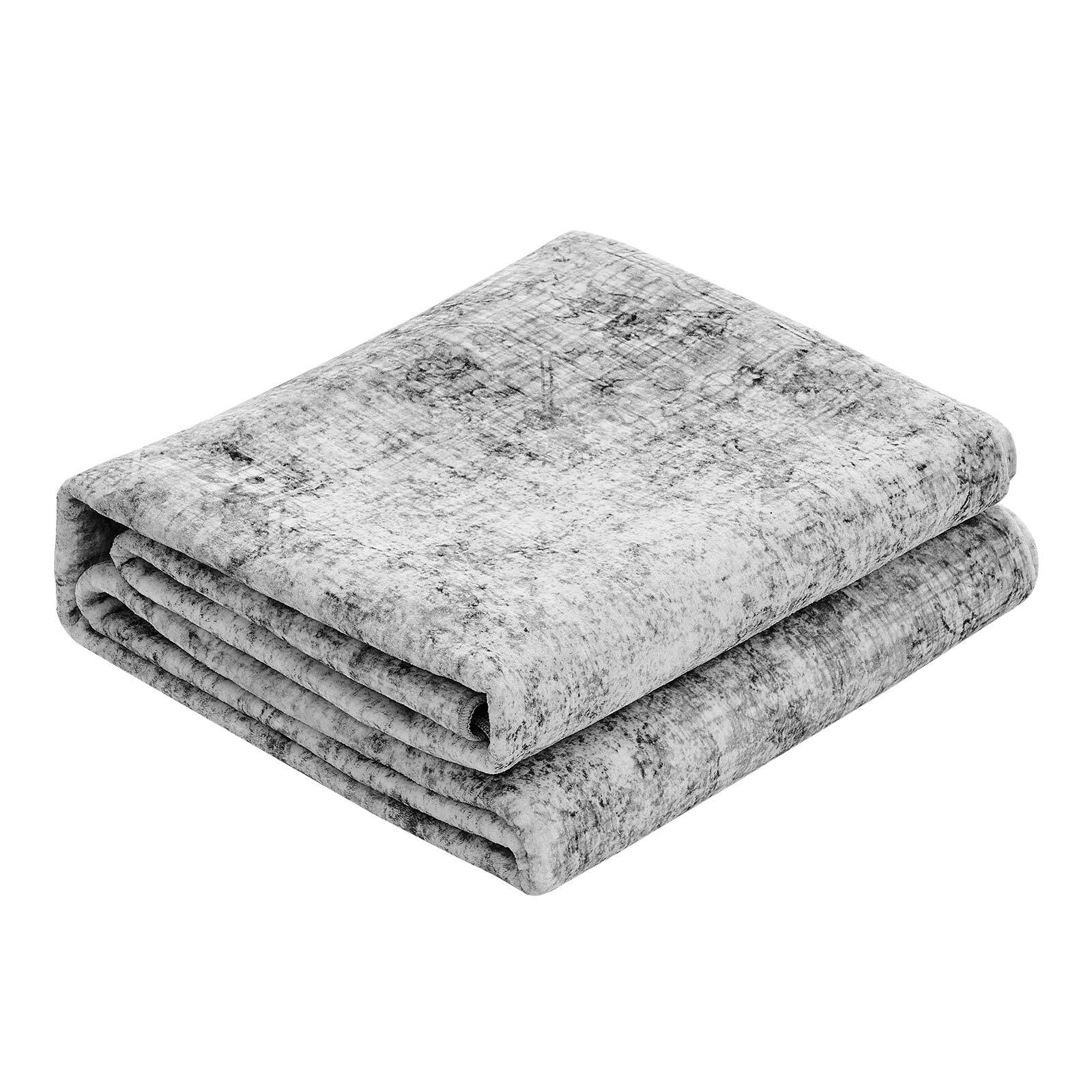 Alt View 5. VEVOR - Area Rug, 9 x 12 ft Large Washable Boho Rug, Non-Slip and Tear-Resistant Soft Carpet, Pet & Child Friendly Bohemian Rugs - Gray.