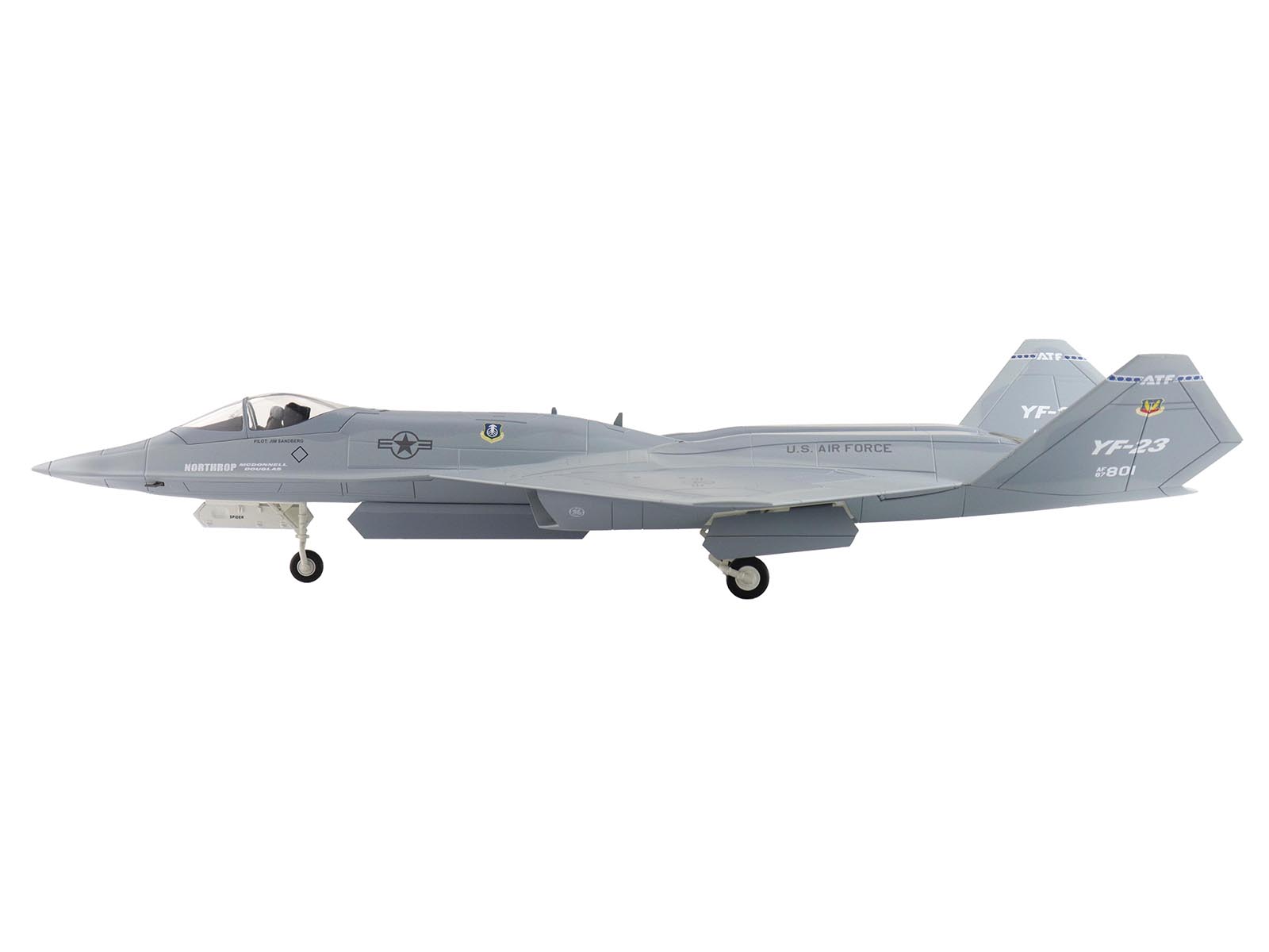 ATF  
NORTHROP  
U.S. AIR FORCE  
YF-23  
#801