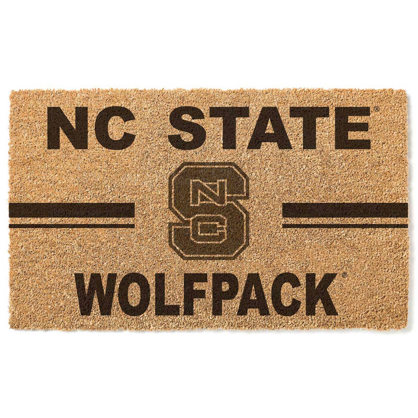 NC State Wolfpack 18" x 30" Team Logo Doormat