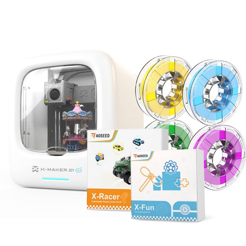 E. 01 - I I 1 x AOSEED X-MAKER JOY AI X-Racer Customizable Remote Control Car M X-Fun b Customizer
