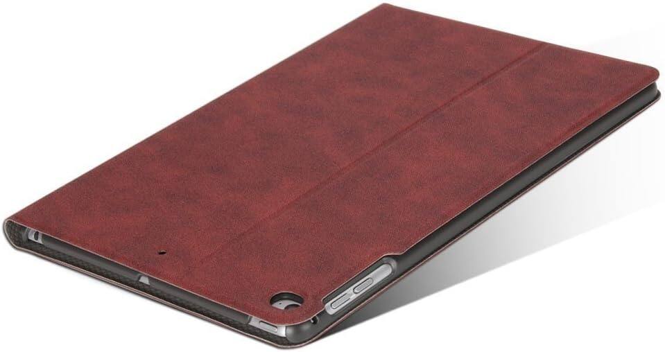 Alt View 4. DuraSafe Cases - iPad mini 4 7.9" 2015 Deer Print Slim Smart Folio with Multi-Angle Stand A1538 A1550 A2133 A2124 A2126 A2125 - Wine.