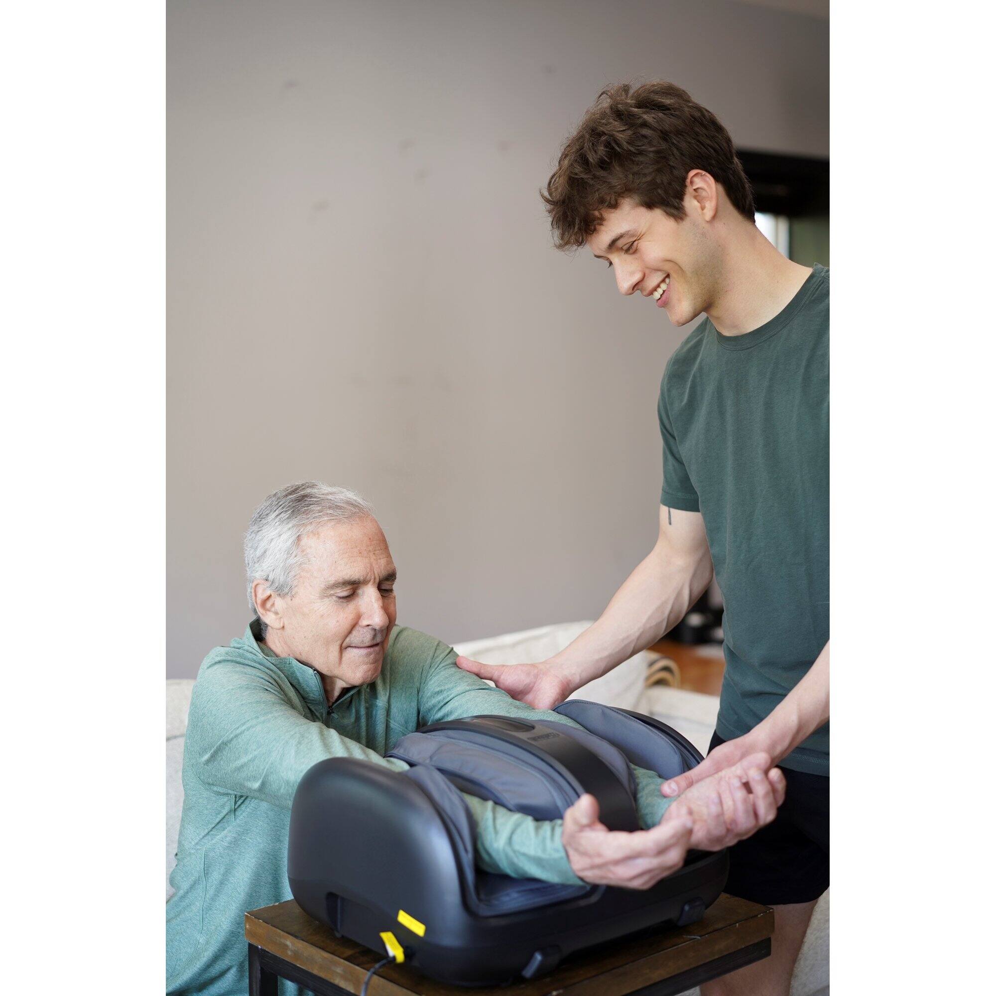 Alt View 4. Nekteck - Nekteck Smart Shiatsu Foot Massager for Circulation and Pain Relief (APP Control) - Black.