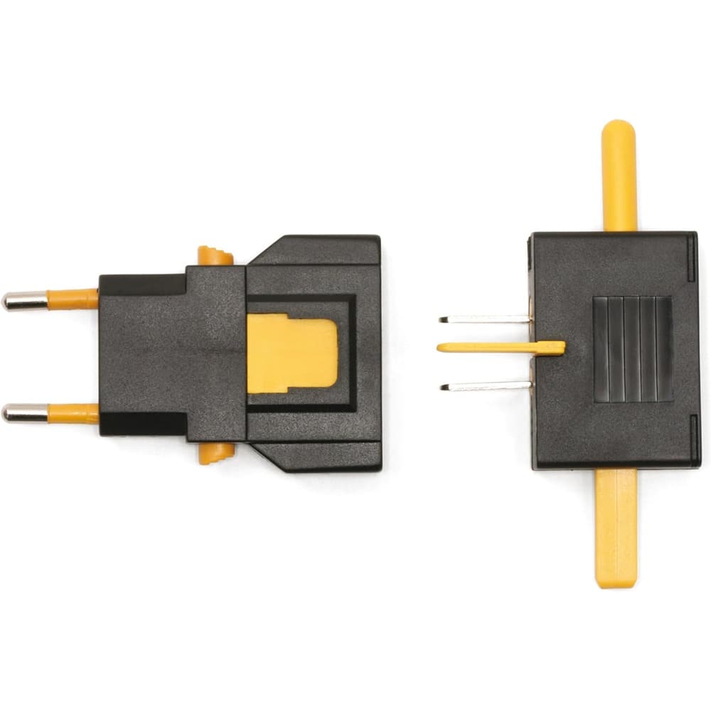 Schertz - UL03-A Universal Travel Adapter – Compact Multi-Country Plug - Black