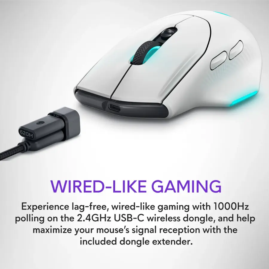 Aw620m Mouse Alienware AW620M Optical Gaming Mouse for PC with 7 Programmable ...