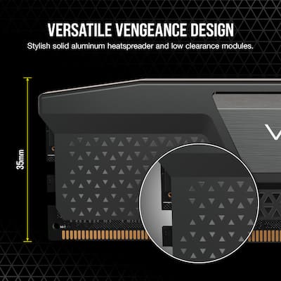 CORSAIR VENGEANCE 64GB (2 x 32GB) DDR5 6000MHz Z30 AMD EXPO CORSAIR VENGEANCE 64GB (2 x 32GB) DDR5 6000MHz Z30 AMD EXPO
