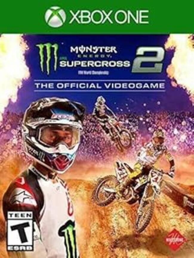 XBOX ONE  
MONSTER ENERGY  
SUPERCROSS 2  
THE OFFICIAL VIDEOGAME  
TEEN T ESRB