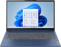 Lenovo - IdeaPad Slim 3i 15.6" Full HD Laptop - Intel Processor N150 2024- 8GB Memory - 128GB UFS - Abyss Blue - Front_Zoom
