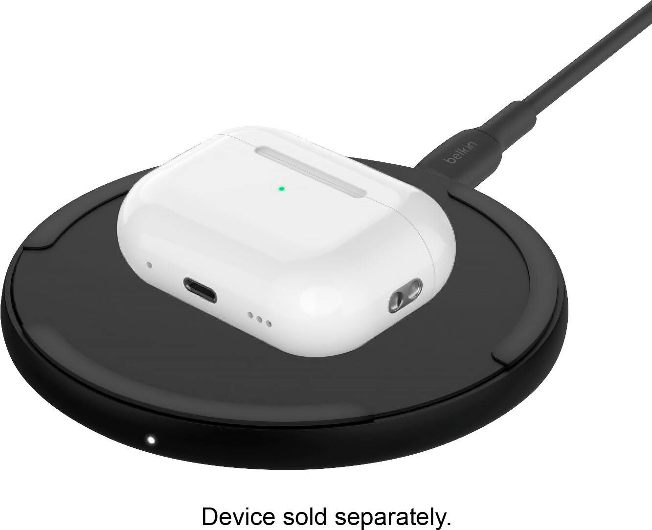 Belkin device sold separately.