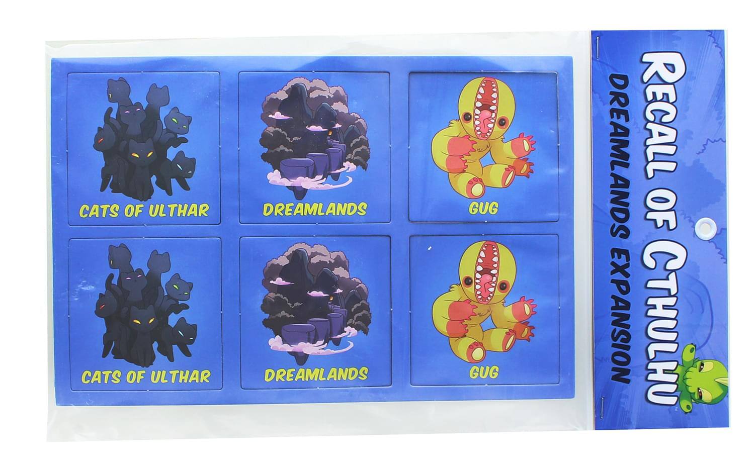 CATS OF ULTHAR  
DREAMLANDS  
GUG  
RECALL OF EXPANSION  
CTHULHU