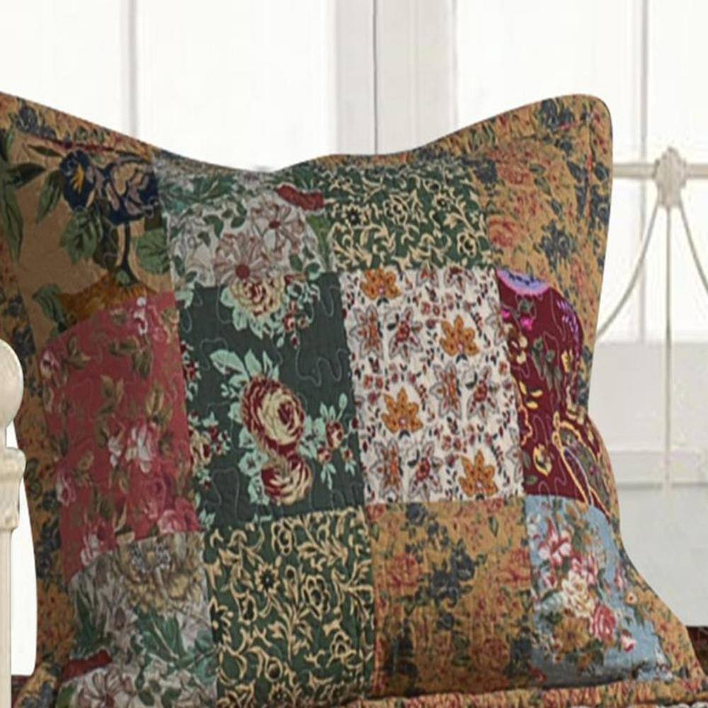 Left. Greenland Home Fashions - Greenland Home Fashion Antique Chic 5-Piece Daybed Set - Multicolor 39x75" - Multicolor.