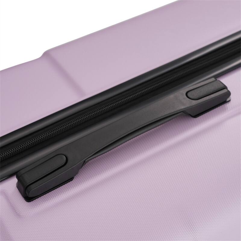 Alt View 8. HTUTWOO - Hardshell Luggage Sets 3 Piece-Double Spinner Wheels Suitcase with Handle Password Lock,Lightweight 20"+24"+28" Luggages - Pink Purple.