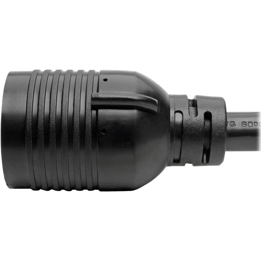 Alt View 1. Tripp Lite - Tripp Lite by Eaton Power Extension Cord NEMA L6-30P to NEMA L6-30R - Heavy-Duty 30A 250V 10 AWG 14 ft. (4.27 m) Black - Black.