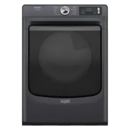Maytag - 7.4 Cu. Ft. Smart Electric Dryer with Steam and Pet Pro System - Midnight Steel