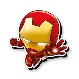 NMR Distribution - Marvel Iron Man Chibi Funky Chunky Magnet - Multi-Colored
