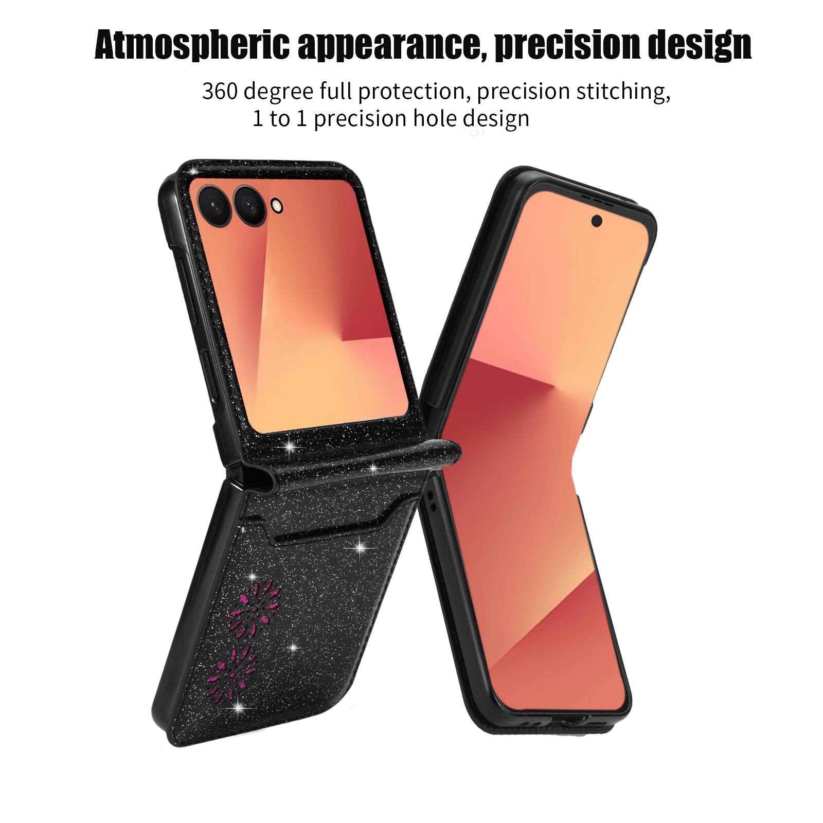 Atmospheric appearance, precision design  
360 degree full protection, precision stitching, 1 to 1 precision hole design